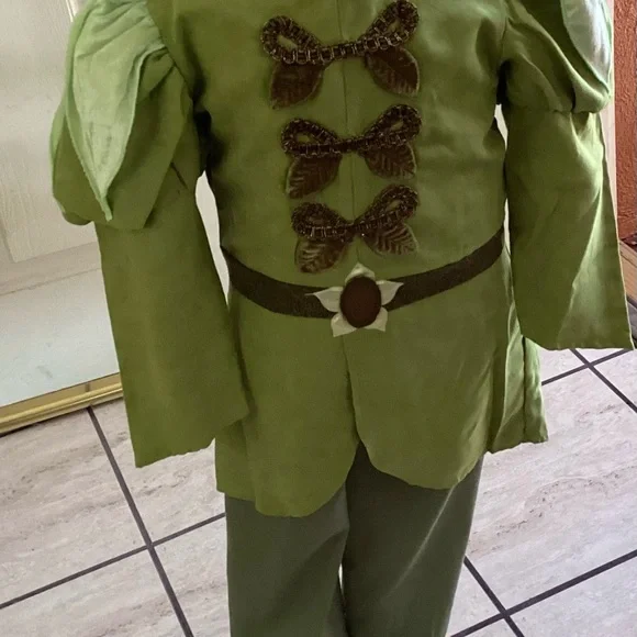 Disney Green and Brown PRINCE NAVEEN Costume - Picture 1 of 7